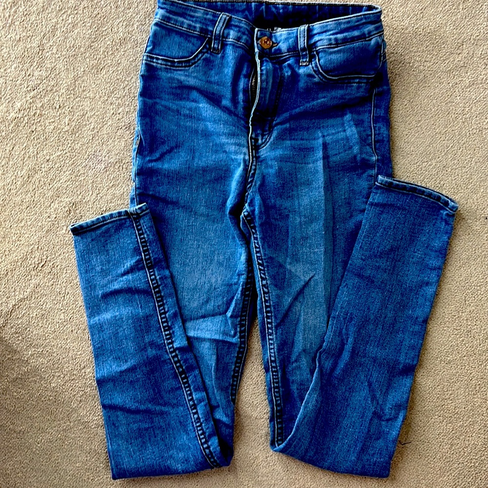 Divided H&M slim fit, high waisted, jeans,